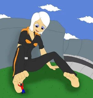 Ginormica's Foot Rub by Final7Darkness.deviantart.com on @de