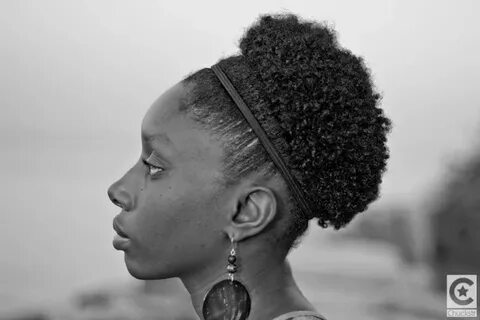 Afro Puff Profile Black Woman Silhouette / Black woman afro 
