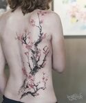 Watercolor Cherry Blossom Tattoo at PaintingValley.com Explo