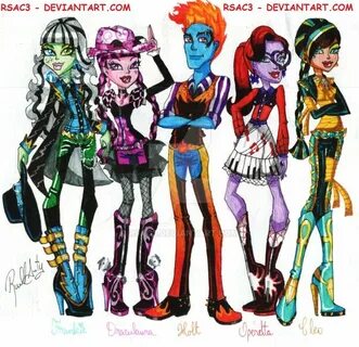 Creepy Cowghouls Monster high art, Monster high characters, 