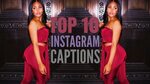 TOP 10 CATCHY INSTAGRAM CAPTIONS! - YouTube