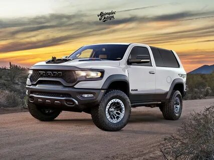 Modern Dodge Ramcharger TRX Looks Butch, Out for Ford Blood 