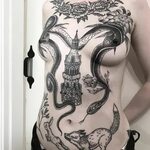 What’s your favorite tattoo 1-3? #darkartists Tatouage d'art