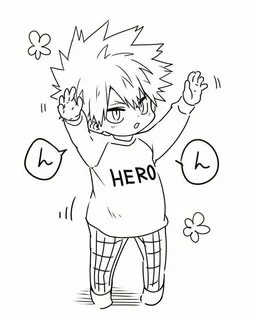 Katsuki Bakugo 4 Coloring Page - Anime Coloring Pages