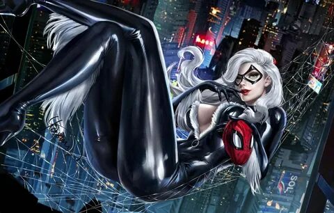 Black Cat by Yasmine-Arts on DeviantArt Superhéroes marvel, 