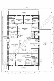 The Absolute Best 5 Bedroom Barndominium Floor Plans Barndom