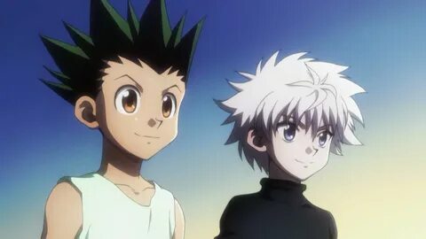 Gon & Killua Hunter anime, Hunter x hunter, Killua