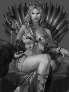 Aphrodite sketch - Game of Thrones inspired ( very old fanar