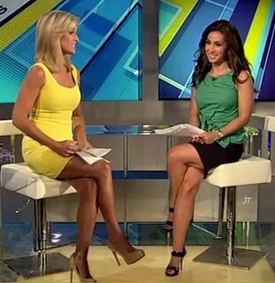 Anchor Has Her Shoe Removed On Fox And Friends - Felt the ne