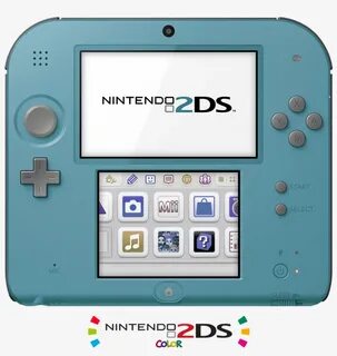 Turquoise - Nintendo 2ds Blue Transparent PNG - 1027x1084 - 