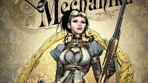 The Steampunk Adventures of LADY MECHANIKA Move to Image Com