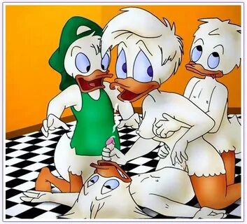 Xbooru - daisy duck dewey duck disney ducktales huey duck in