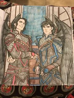 a court of thorns and roses fan art - Google Search Coloring