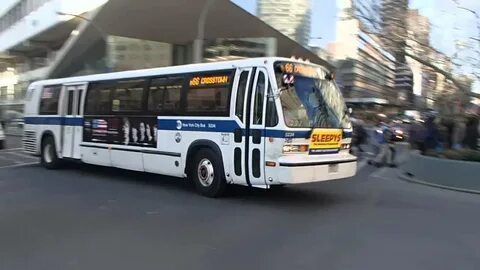 MTA New York City Bus Novabus RTS 5234 on the M66 - YouTube