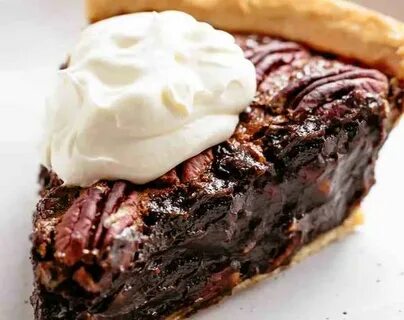 Chocolate Pecan Pie - Cafe Delites