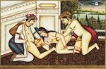 India: Tríos Sexuales en Todas las Formas Artísticas