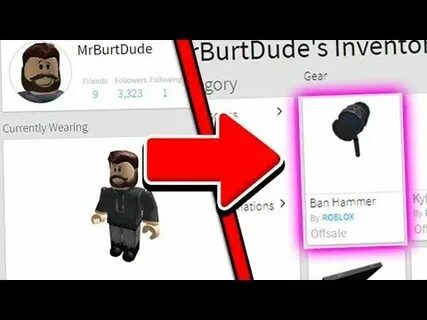 BANNING MY FRIENDS IN ROBLOX WITH THE BAN HAMMER?!? - YouTub