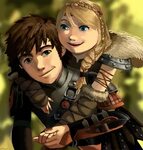 Hiccup and Astrid by Celtilia on deviantART Hiccup and astri