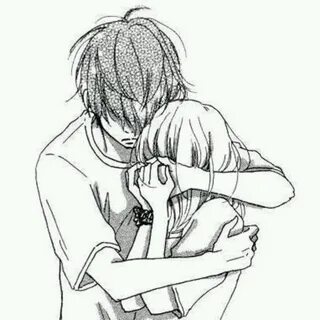 Anime Couple Hugs posted by John Mercado