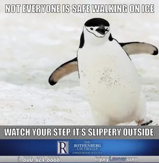 Slip and Fall on Ice Meme - The Rothenberg Law Firm LLP