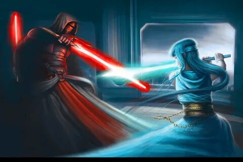Belt Blue Lightsaber Darth Revan Hood Jedi Lightsaber Man Ma