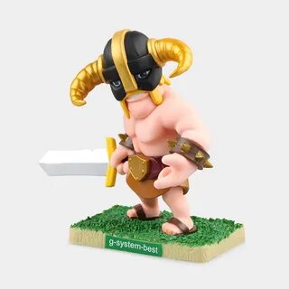 Clash of Clans Barbarian PVC Action Figure Toy 16cm/6.3Inch 