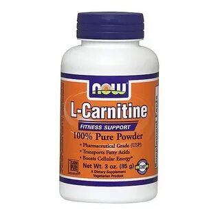 Now Pharmaceutical Grade L-Carnitine Fitnes Support, 3 Oz - 