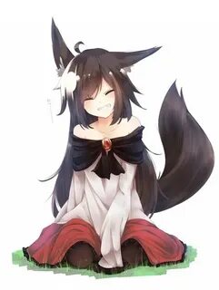 Лисичка Кицуне #anime #animefoxgirl #animefox #kitsune #Аним