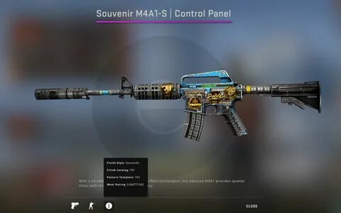 ROFL on Twitter: "Someone unboxed a Souvenir M4A1-S Control 