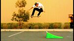 OLLIE WHILE MOVING SKATE SUPPORT - YouTube