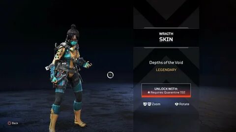 Apex Legends - New Wraith Skin Store Shop (item) 4-10 - YouT