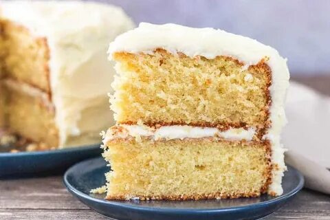 Moist French Vanilla Cake Recipe from Scratch - I Scream for