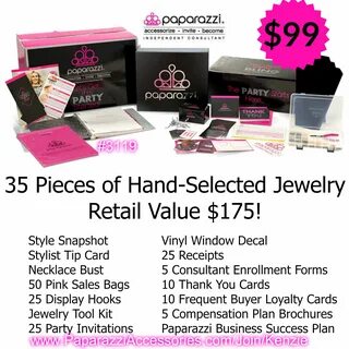 Paparazzi Accessories $99 Starter Kit Paparazzi, Paparazzi j