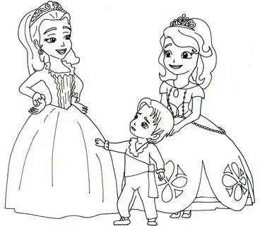 Sofia The First Coloring Pages - Visual Arts Ideas