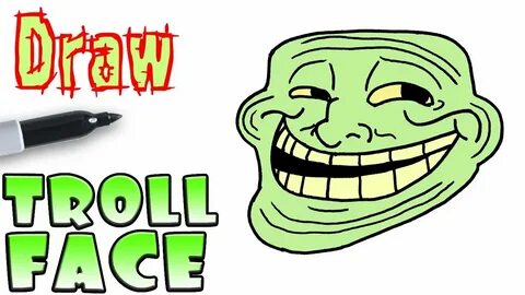 How to Draw Trollface - YouTube