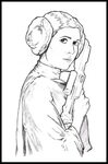 Princess Leia Coloring Pages Printable - Best Images Hight Q