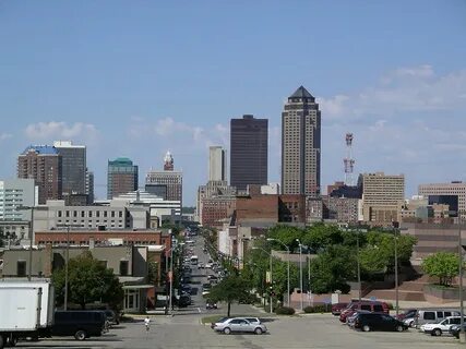 Downtown Des Moines Des Moines Skyline Kevin Flickr
