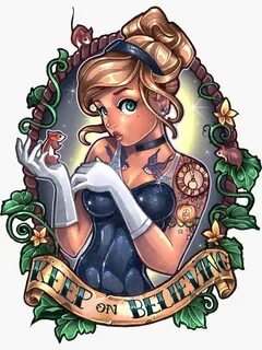 KEEP ON BELIEVING Sticker by Tim Shumate in 2021 Disney prin