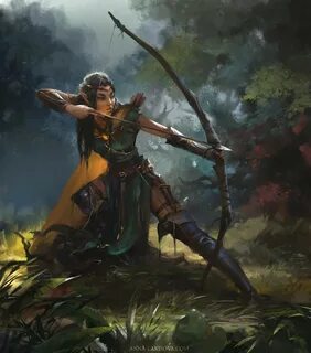 archer, Warrior, Elves, Fantasy art Wallpapers HD / Desktop 