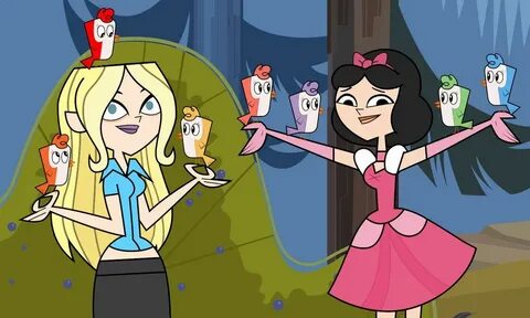 Dawn and Ella by corbinace Total drama island, Drama funny, 