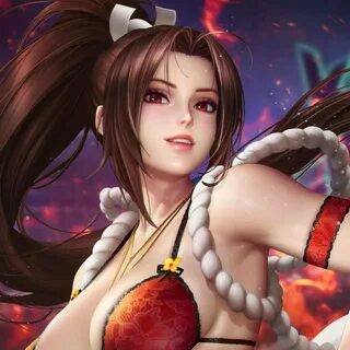 Mai Shiranui The King of Fighters / 18+ X-ray NSFW - живые о