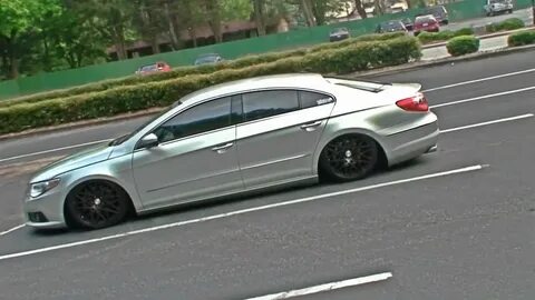 Slammed VW CC footage at sowo - YouTube