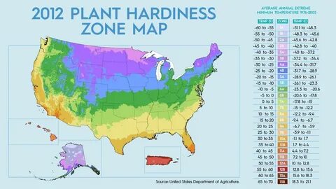 Growing Zone Map Wyoming