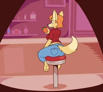 Animation - The Cursed Peach (Colored!) by Dawmino -- Fur Af