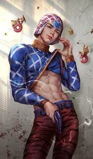 Guido Mista - Vento Aureo - Image #2859466 - Zerochan Anime 