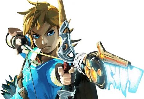 Link Breath Of The Wild Png Banner Black And White - Legend 