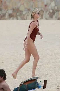 CHARLIZE THERON in Swimsuit on Vacation in Cabo San Lucas 11