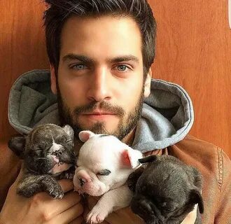 Hot guy with puppies - Imgur