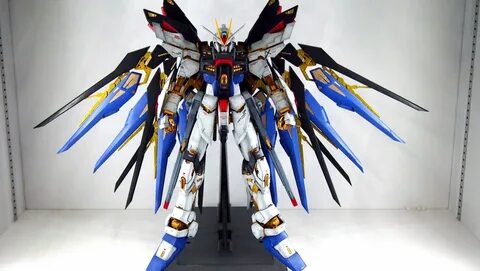 PG Strike Freedom Detailed up Gundam toys, Gundam model, Gun