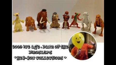 2009 Ice Age Dawn of the Dinosaurs Complete Set from McDonal